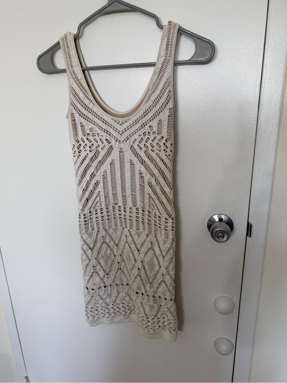 bebe Crochet Dress